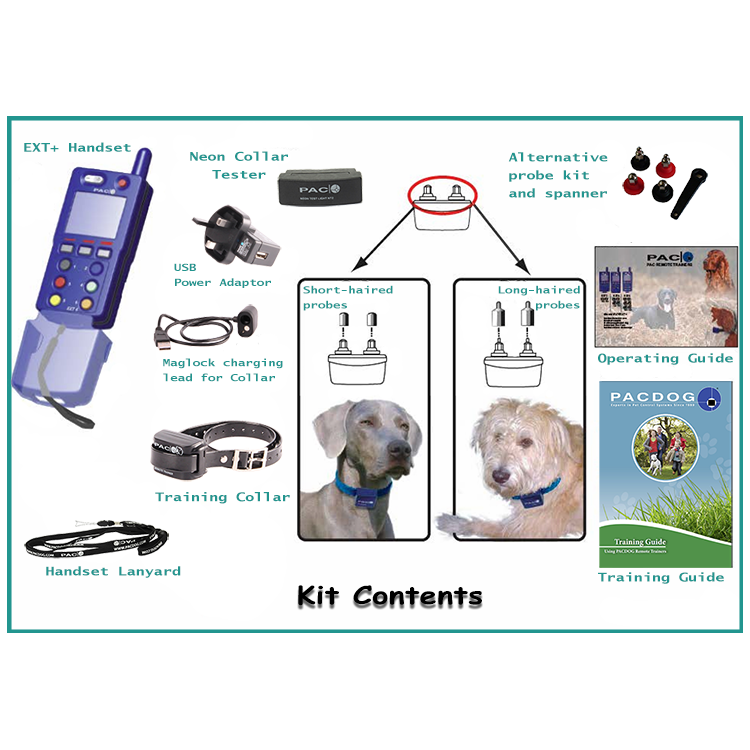 PAC Dog Training System | 3km Range | Controls up to 6 Dogs Any Size | EXT6+ - Image 3